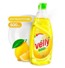 Средство для мытья посуды  Grass «Velly» лимон, 500 мл
