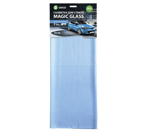 Салфетка микрофибра для стекла Magic Glass 40*50 (1 шт) Салфетка микрофибра для стекла Magic Glass 40*50 (1 шт)