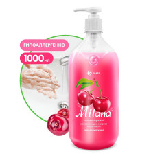Жидкое крем-мыло Grass Milana «Спелая черешня», 1 л