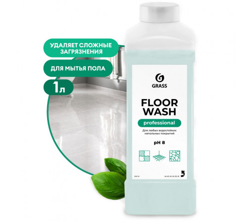 Средство для мытья полов Grass «Floor Wash» Professional, 1 л Средство для мытья полов Grass «Floor Wash» Professional, 1 л