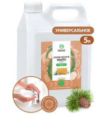 Мыло жидкое хозяйственное с маслом кедра Grass, 5 л