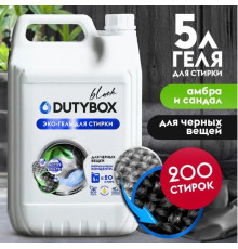 Гель для стирки Концентрат DutyBox Black для черного (200 стирок), 5 л    