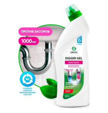 Средство для прочистки канализационных труб Grass «Digger-Gel», 1 л