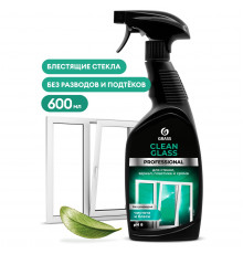 Очиститель стекол и зеркал Grass «Clean Glass» Professional, 600 мл