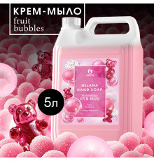 Жидкое крем-мыло Grass Milana «Fruit bubbles», 5 л